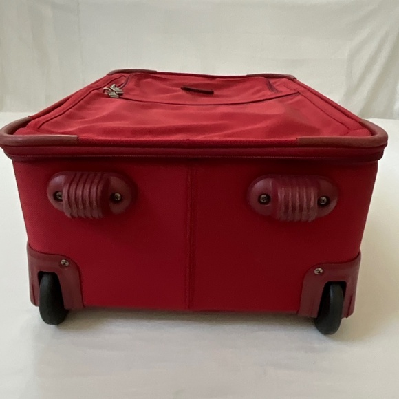 TUMI Alpha Ballistic Nylon 22” Wheeled Carry-on Red - Picture 3 of 16